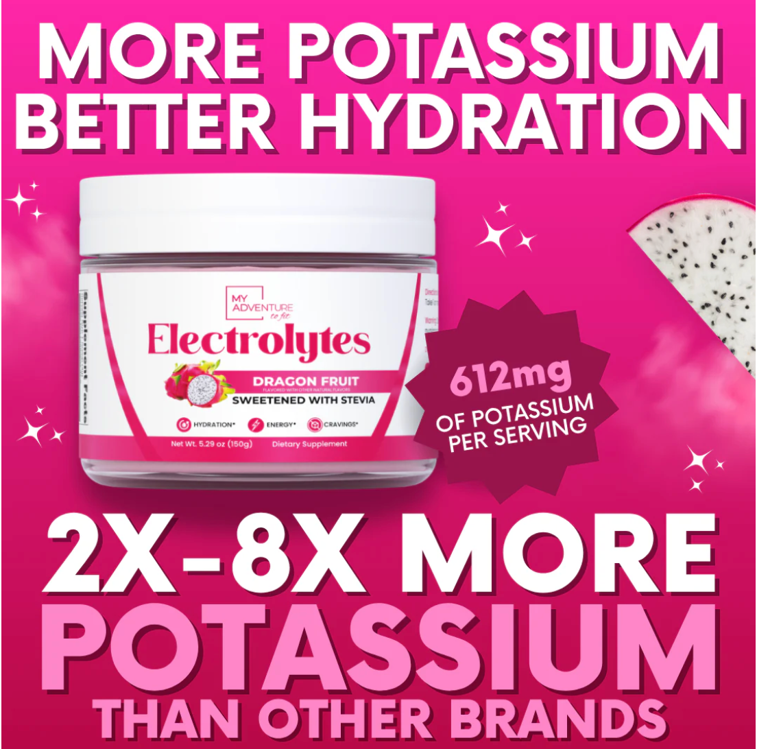 25% OFF - My Adventure to Fit Electrolytes Purple Galaxy Jars Bundle โ Dragon Fruit & Blue Raspberry (Sugar-Free, Keto, 25% Off)
