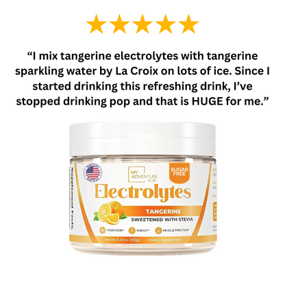 Tangerine Electrolytes - 30 Servings | Zero Sugar Hydration