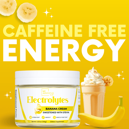 Banana cream electrolytes sugar free drink mix powder tiffany my adventure to fit 