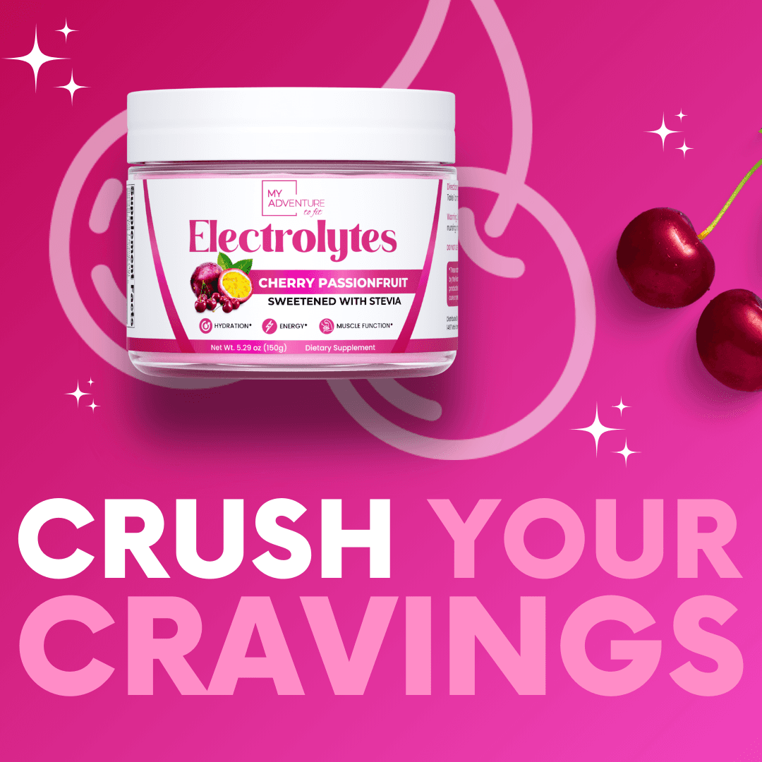 Cherry Passionfruit Electrolytes Powder My Adventure to Fit Tiffany Plate Sugar Free Hydration Mix cravings