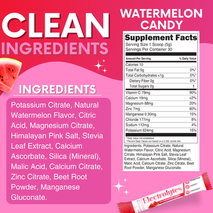 watermelon candy electrolytes stick packs my adventure to fit dye free no artificial flavors stevia sweetened low carb keto best tasting electrolytes 