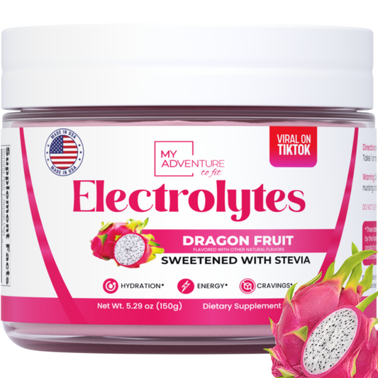 *NEW - Pre-Order - Dragon Fruit Electrolytes – 37 Serving Canister | Zero Sugar Hydration