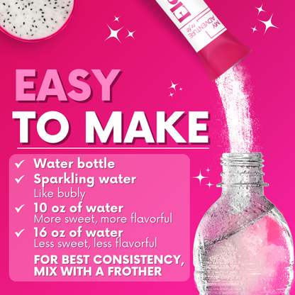 Dragon Fruit Electrolytes My Adventure to Fit dragonfruit easy to make drink mix powder for hydration