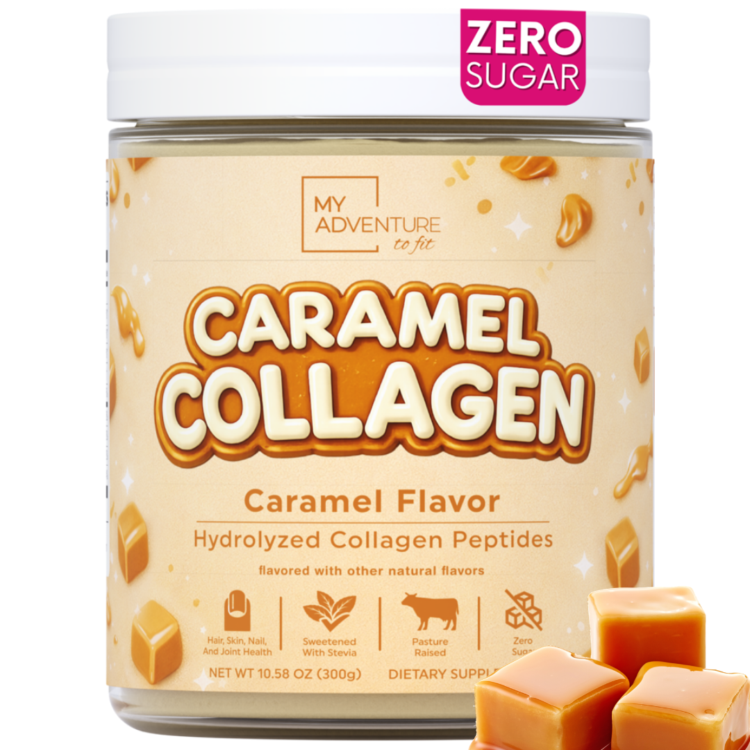 Caramel Collagen Bovine Hydrolyzed - ZERO SUGAR - 30 Servings