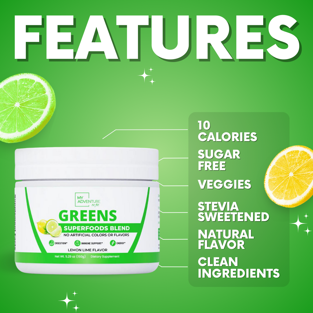 Greens - Lemon Lime