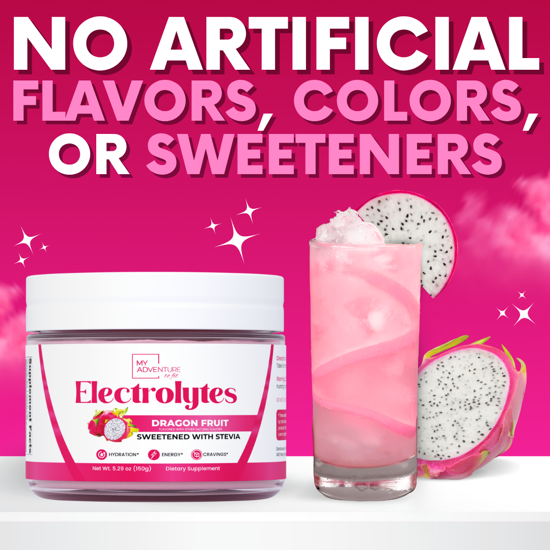 Dragon Fruit Electrolytes – 37 Serving Canister | Zero Sugar Hydration