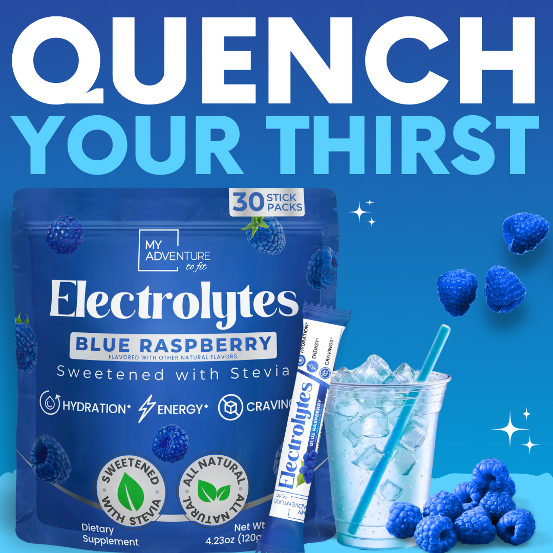 Blue Raspberry Electrolytes – Stick Packs | Zero Sugar Hydration