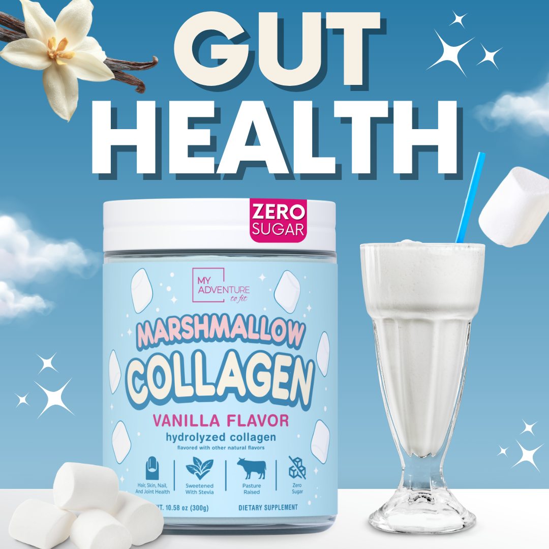 Marshmallow Vanilla Collagen Bovine Hydrolyzed - ZERO SUGAR - 30 Servings