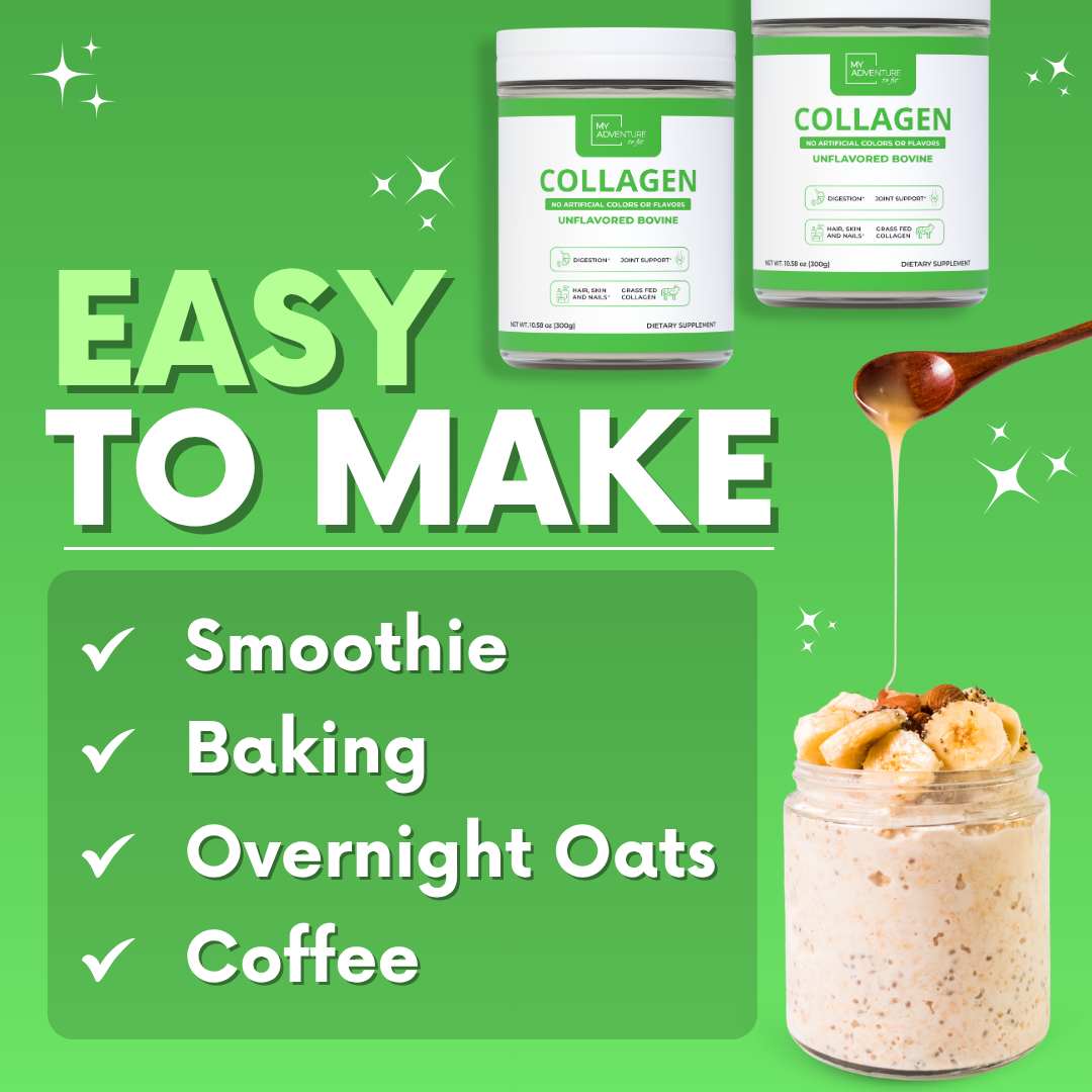 Collagen - Grass Fed Bovine | Unflavored Protein for Skin, Hair, Nails & Joints