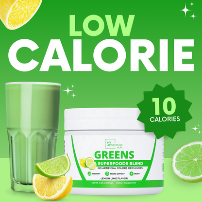 Greens - Lemon Lime