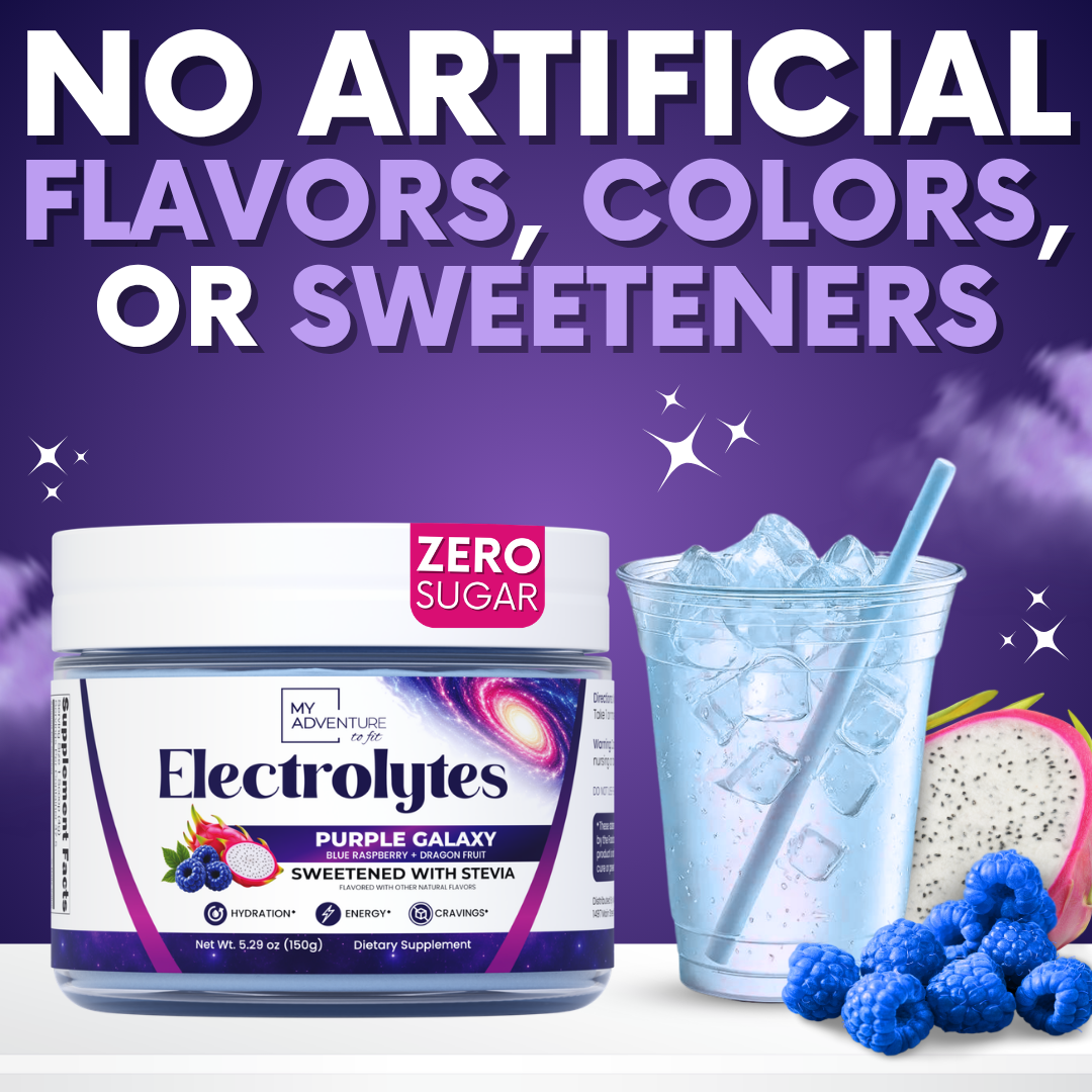 NEW LAUNCH! Purple Galaxy Electrolytes | ZERO SUGAR Hydration | 37 Servings