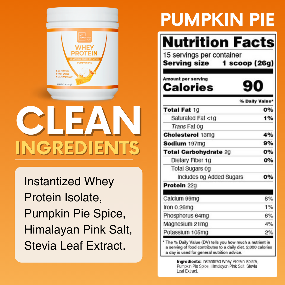 Pumpkin Pie (Chai Vibes) Whey Protein