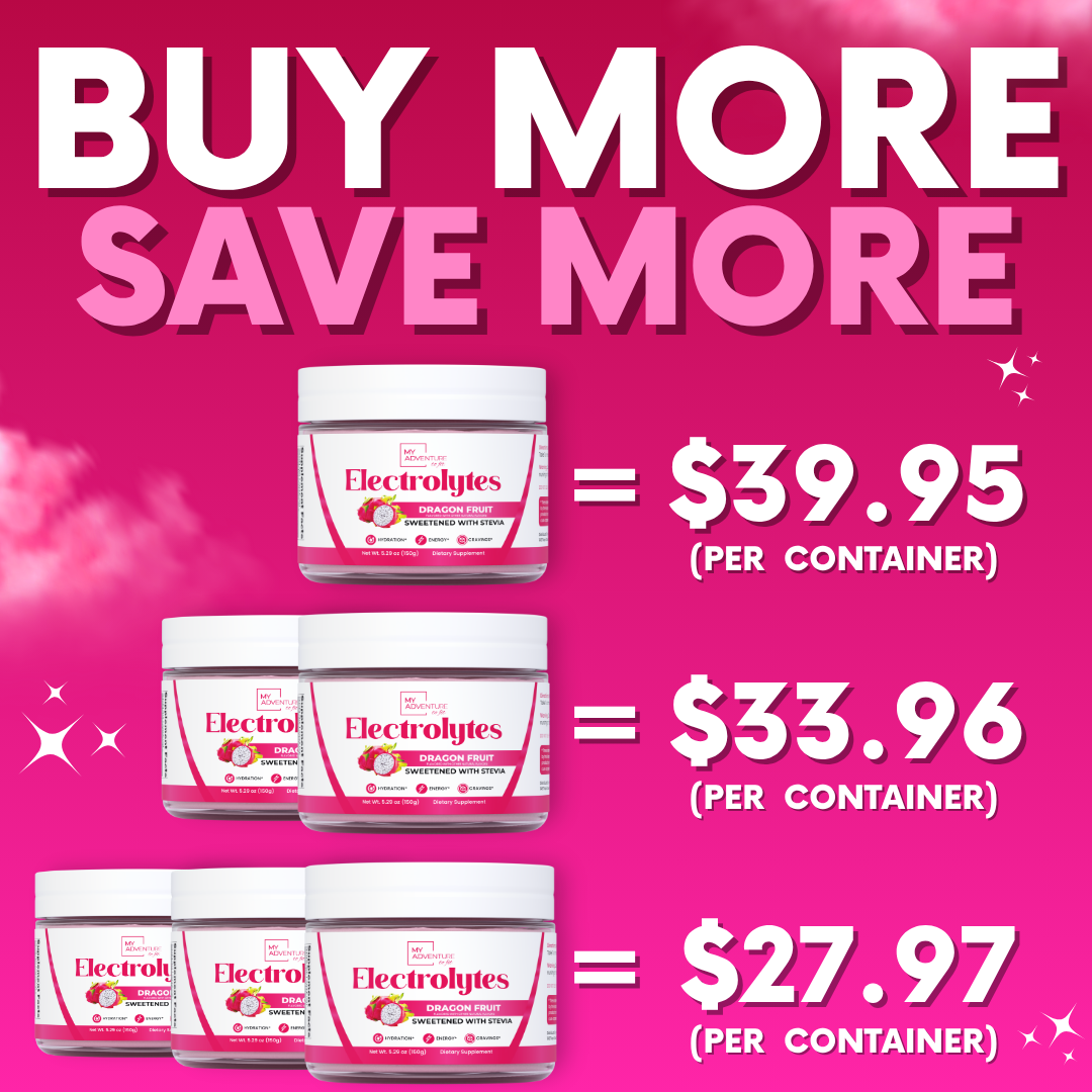 Dragon Fruit Electrolytes – 37 Serving Canister | Zero Sugar Hydration