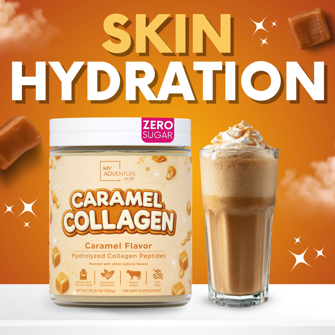 Caramel Collagen Bovine Hydrolyzed - ZERO SUGAR - 30 Servings
