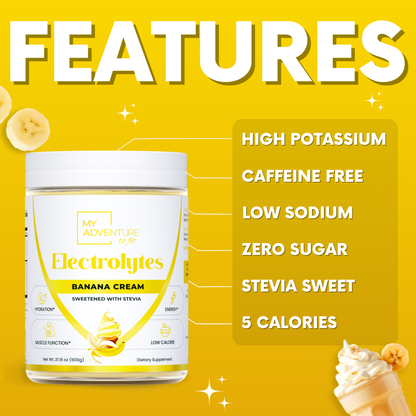 Electrolytes - Banana Cream - Family Size