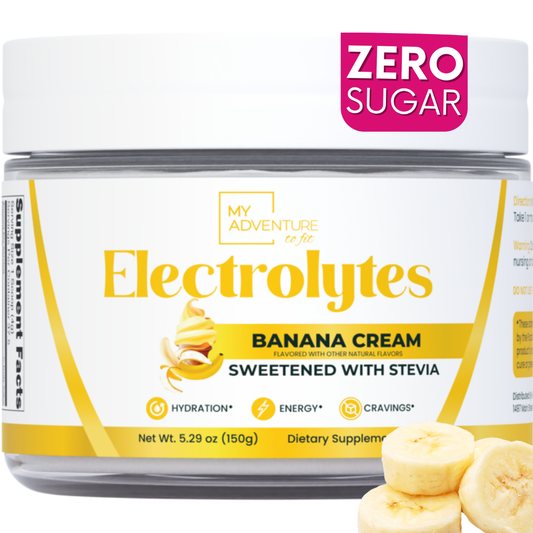 Banana Cream Electrolytes - 37 Servings | Zero Sugar Hydration