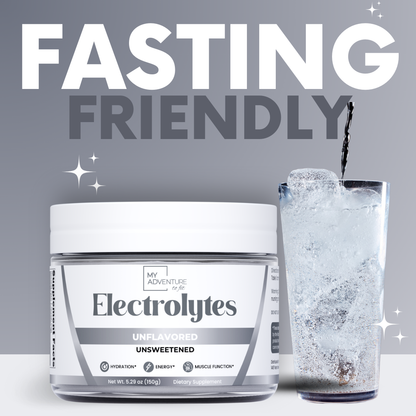 Unflavored Electrolytes Powder – Unsweetened, Zero Sugar Hydration (30 Servings)