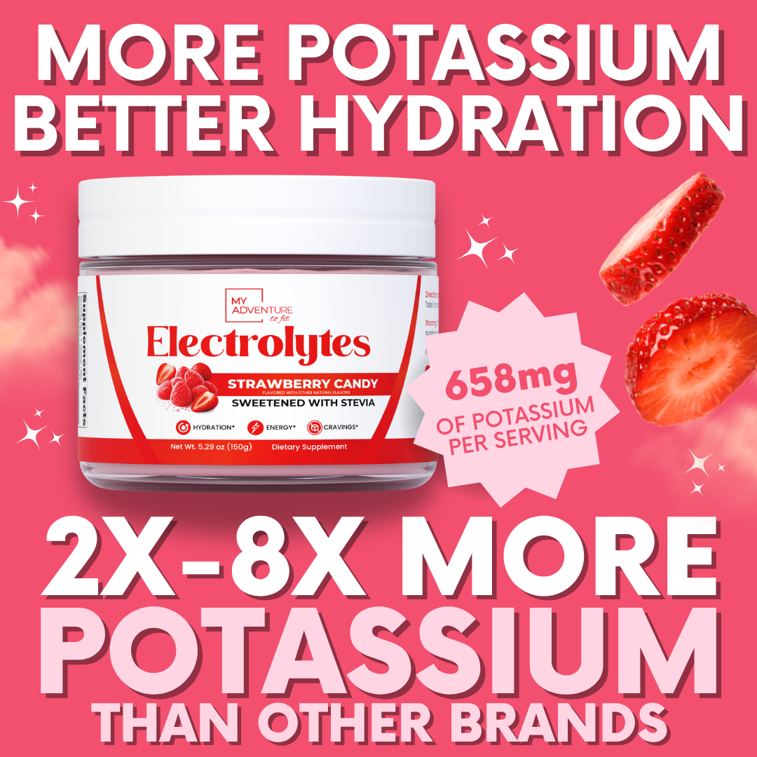 *limited edition* Strawberry Candy Electrolytes – 37 Serving Canister | Zero Sugar Hydration