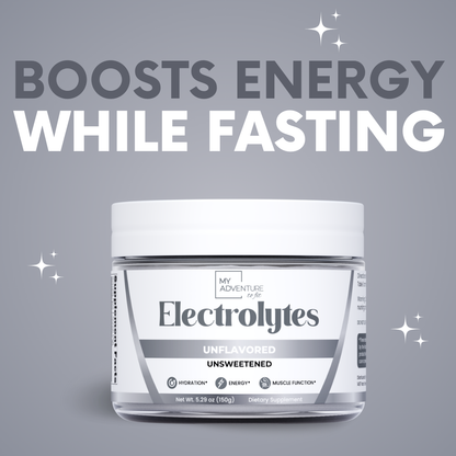 Unflavored Electrolytes Powder – Unsweetened, Zero Sugar Hydration (30 Servings)