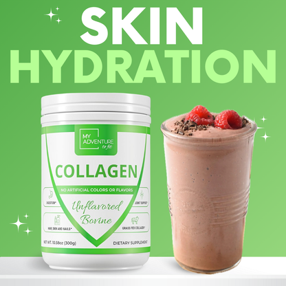 Collagen - Grass Fed Bovine | Unflavored Protein for Skin, Hair, Nails & Joints