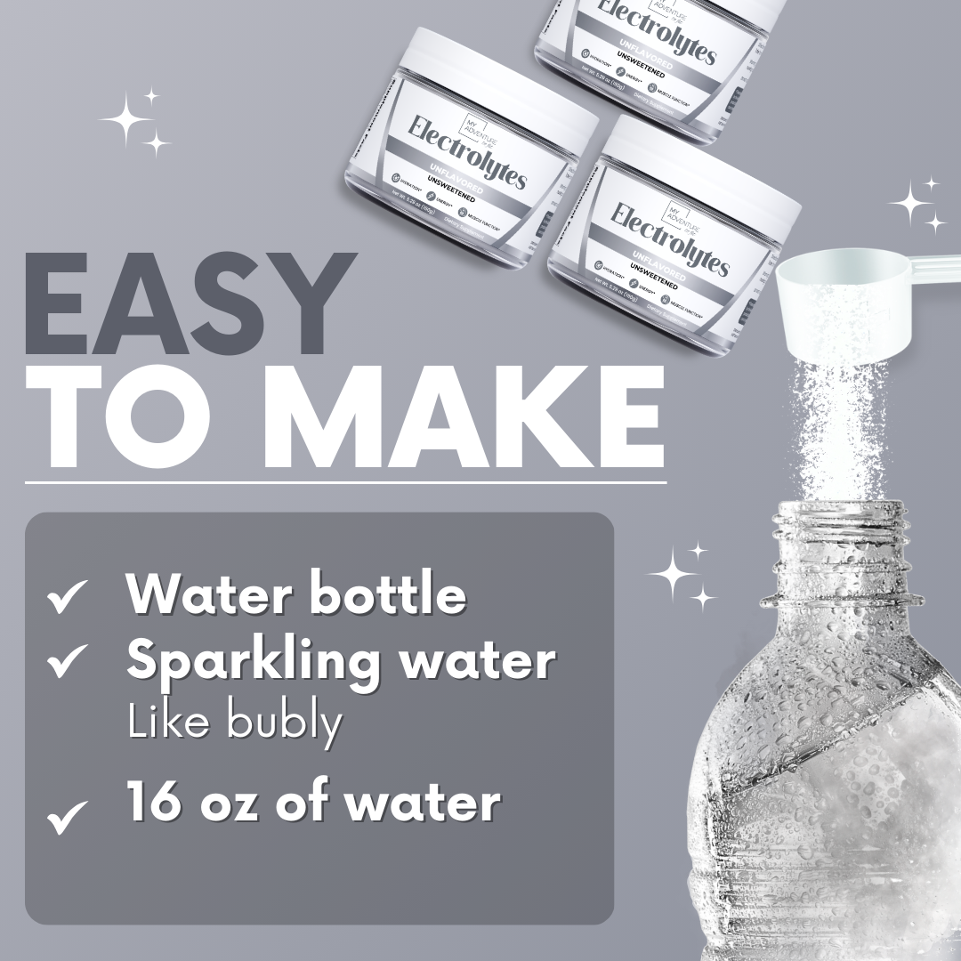 Unflavored Electrolytes Powder – Unsweetened, Zero Sugar Hydration (30 Servings)