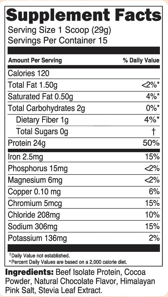 Chocolate Brownie Batter Protein - (Dairy Free)