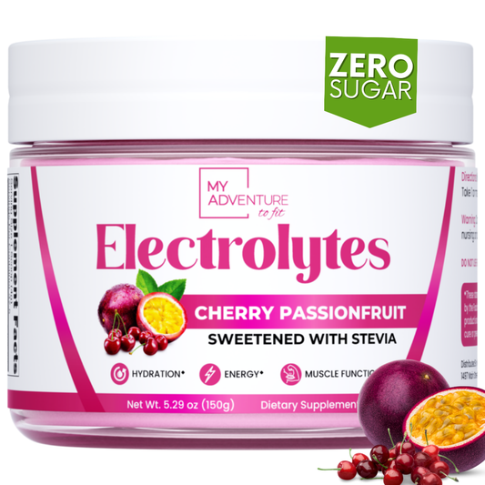 Electrolytes - Cherry Passionfruit - My Adventure to Fit