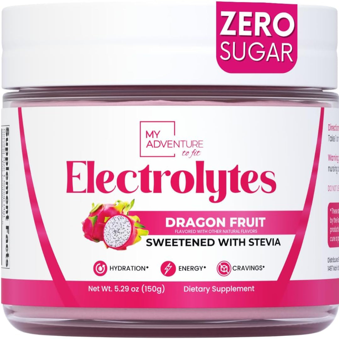 Dragon Fruit Electrolytes | ZERO SUGAR Hydration | 37 Servings