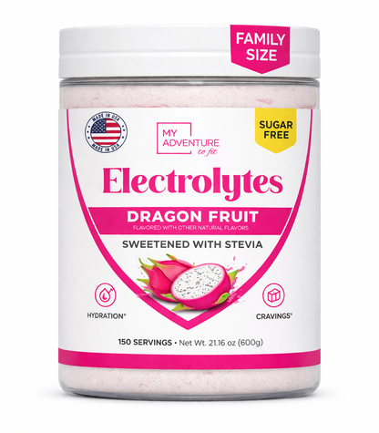 PRE-ORDER - Electrolytes - Dragon Fruit - Family Size