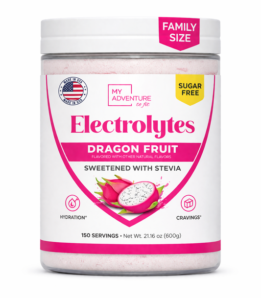 PRE-ORDER - Electrolytes - Dragon Fruit - Family Size