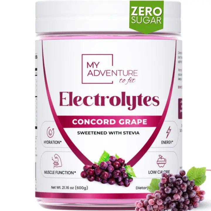 Electrolytes - Grape - Family Size - My Adventure to Fit