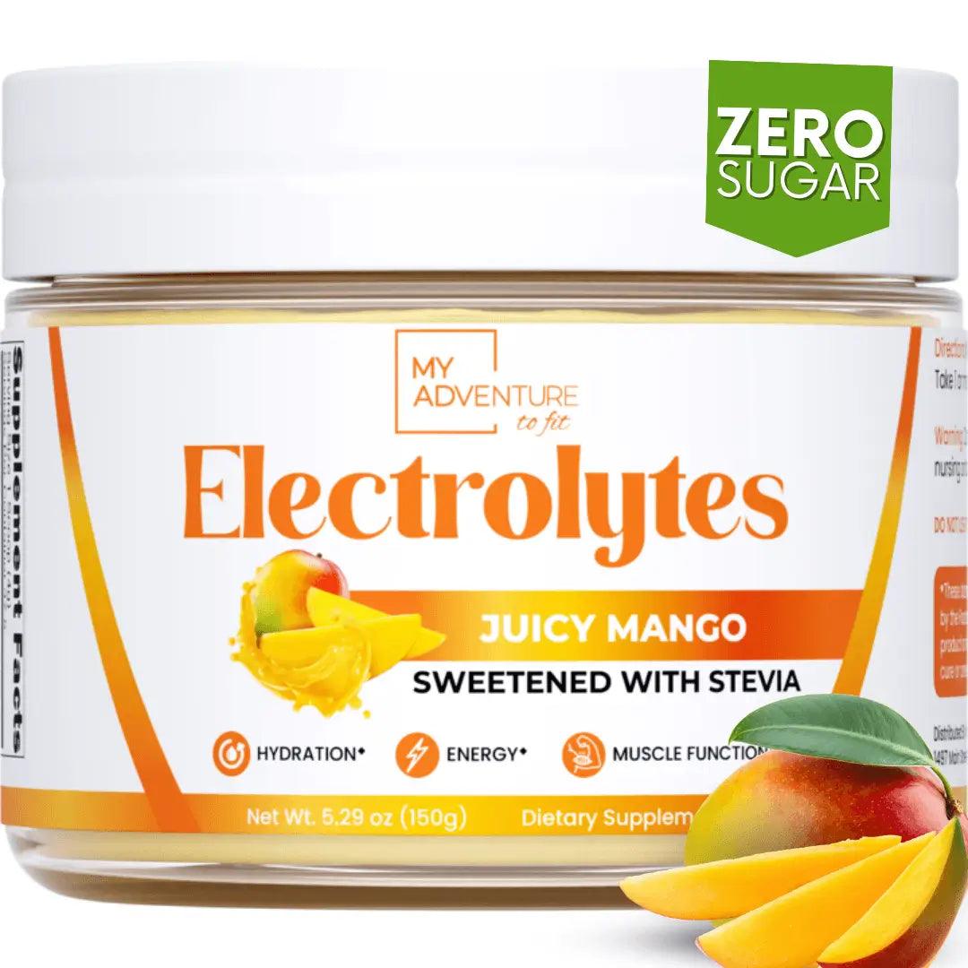 Electrolytes - Juicy Mango NEW - My Adventure to Fit