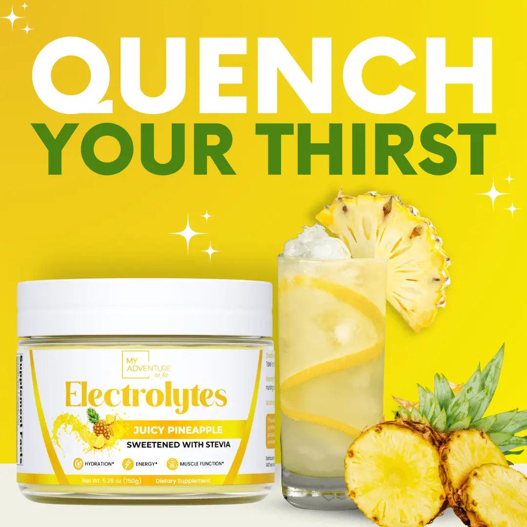 Electrolytes - Juicy Pineapple - My Adventure to Fit