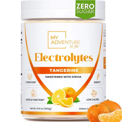 Electrolytes - Tangerine - Family Size - My Adventure to Fit