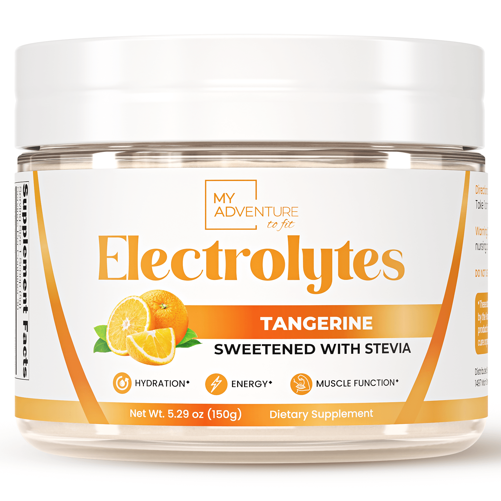Electrolytes- Tangerine - My Adventure to Fit