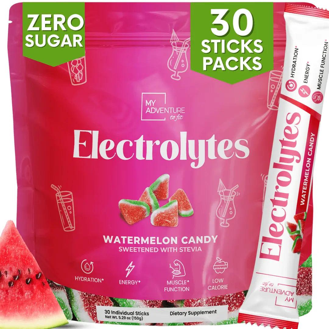 Electrolytes - Watermelon Stick Packs - My Adventure to Fit