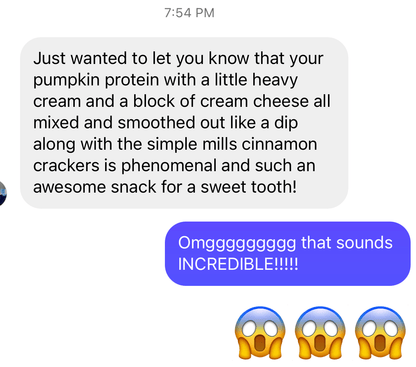 Pumpkin Pie (Chai Vibes) Whey Protein - My Adventure to Fit