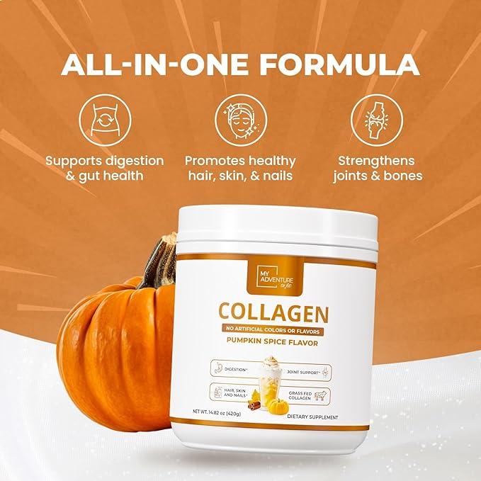 Pumpkin Spice Collagen - My Adventure to Fit