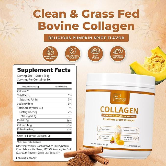 Pumpkin Spice Collagen - My Adventure to Fit