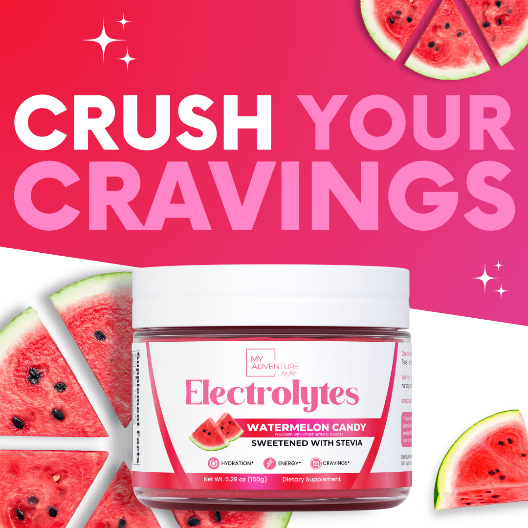watermelon candy electrolytes jar my adventure to fit dye free no artificial flavors stevia sweetened low carb keto best tasting electrolytes cravings