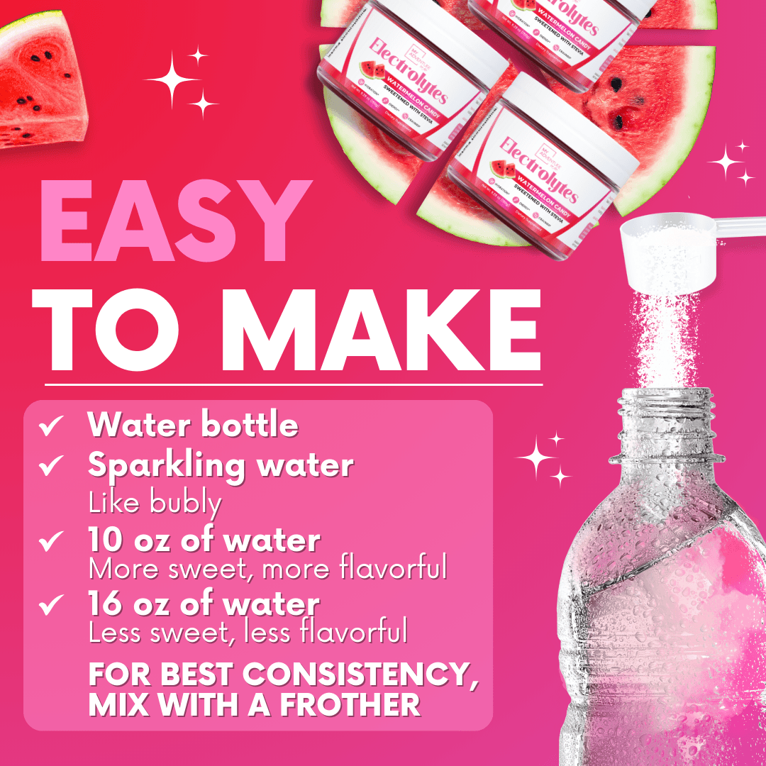 watermelon candy electrolytes jar my adventure to fit dye free no artificial flavors stevia sweetened low carb keto best tasting electrolytes  easy to make mix 