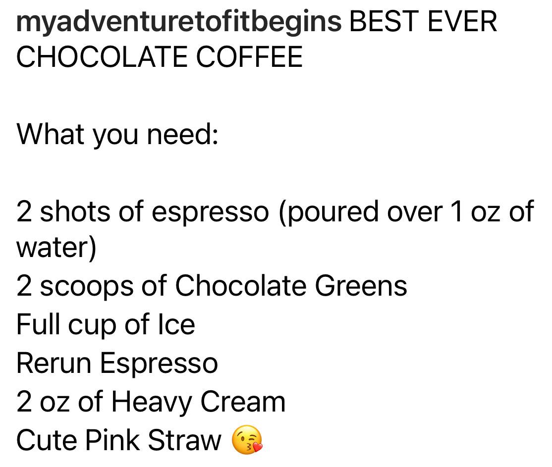 Chocolate Coffee Bundle - My Adventure to Fit