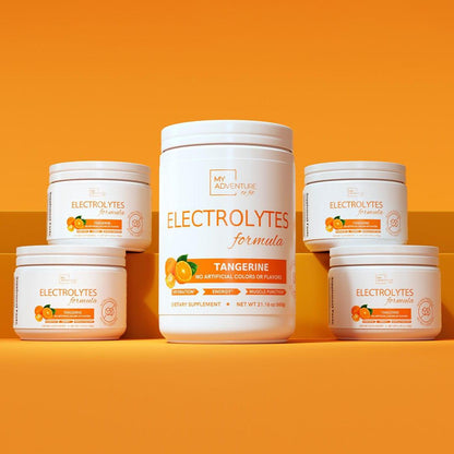 Electrolytes - Tangerine - Family Size - My Adventure to Fit