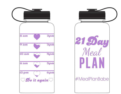 Water Tracker - 32oz Water Bottle - My Adventure to Fit