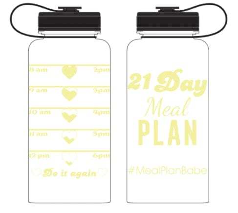 Water Tracker - 32oz Water Bottle - My Adventure to Fit
